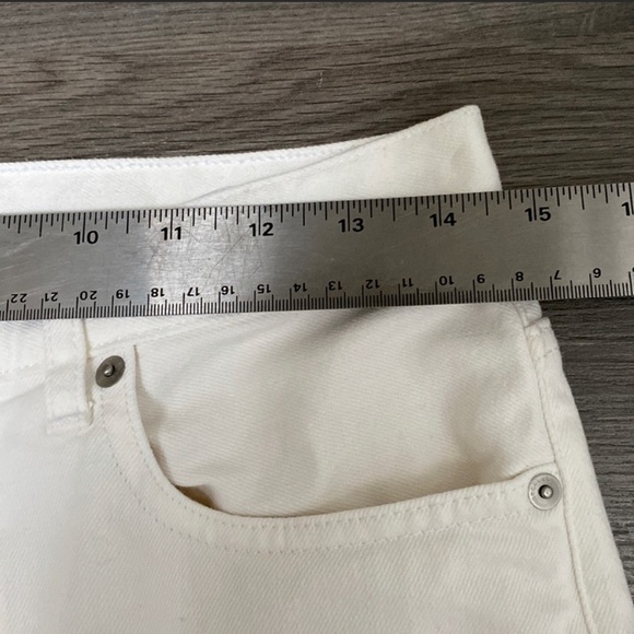 EVERLANE HR Skinny in Ivory size 28 - Picture 8 of 12